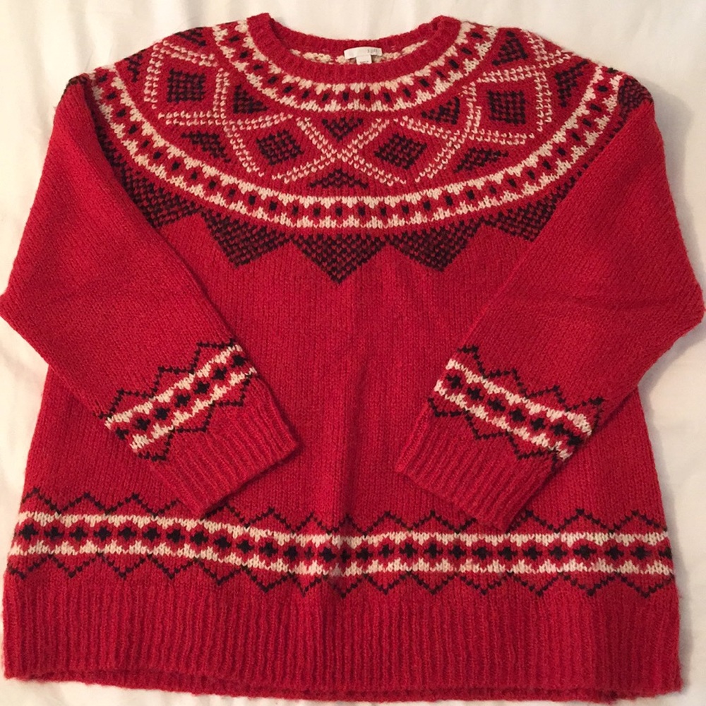 J. I’ll sweater